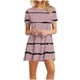 thumbnail image 1 of Vestidos de Verano de Mujer Cuello Redondo Manga Corta Impreso, Ligero Y Cómodo Vestidos Casuales para Mujeres, 1 of 8