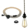 thumbnail image 1 of Diy 15ft Industrial Vintage Ceiling Pendant Light Cord Hanging Light Kit With, 1 of 5