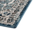 thumbnail image 6 of Unique Loom Nyla Collection Area Rug - Smile (5' 3" x 8' Rectangle Blue/Light Blue), 6 of 7