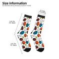 thumbnail image 2 of Honeii Color Balls Print Children's Colorful Socks,Unisex Kids and Toddlers' Cushioned Sock,Kids Athletic Crew Socks,for Everyday Wear and Sports, 2 of 5