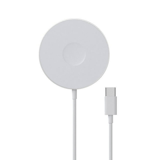 Chargeur Sans Fil Magnétique 3 en 1 IOS et Android, Maximum 15 W, Certifié Qi, Chargeur de Socle de Charge Sans Fil Rapide