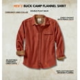 thumbnail image 3 of Legendary Whitetails Men's Buck Camp Flannel Shirt Long Sleeve Button Down 100% Cotton, 3 of 6