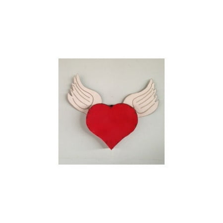 Rustic Arrow Heart with Wings Wall D cor - Walmart.com on Wall D Cor 3 id=92689