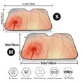 thumbnail image 3 of Fotbe The Sunset of Dandelion Car Windshield Sunshade | Sun Visor Protector Front Window Shade, Keeps Out UV Rays, Keeps Your Vehicle Cool-Medium, 3 of 7