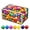 Bright colors, variant on Ball Pit Balls for Baby and Toddler Phthalate Free BPA Free Crush Proof Plastic - Multicolored Pit Balls in Reusable Play Toys for Kids with Storage Bag