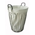 thumbnail image 2 of MAINSTAYS Wire Laundry Hamper, 2 of 3
