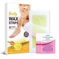 fvbhty Wax Strips For Hair Removal 40PCS Trimmable Gentle Body Waxing