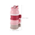 thumbnail image 2 of Mobutofu Rotating Design Formula Dispenser Case Plastic Multi 1Pack For Convenient Daily Use, 2 of 7