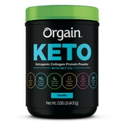 Orgain Keto Collagen Protein Powder with MCT Oil, Vanilla, 0.9lb