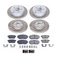 thumbnail image 2 of PowerStop Front and Rear Semi-Coated Rotor and Low-Dust Ceramic Brake Pad Kit SC2830, 2 of 3