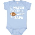 thumbnail image 3 of Inktastic I Watch Football with My Papa Boys Baby Bodysuit, 3 of 5