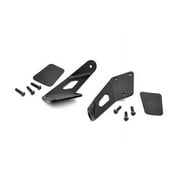 Rough Country - 70210 - 20-inch Single or Dual Row LED Light Bar Hood Mounting Brackets (Jeep TJ / LJ) for Jeep: 97-06 Wrangler TJ 4WD, 04-06 Wrangler Unlimited LJ 4WD