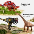 thumbnail image 3 of Dinosaur Toys NIPLOOW Big Dinosaur para niños de 3 a 7 años, 7 unidades, 3 of 6