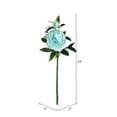 thumbnail image 2 of Vickerman 24" Artificial Blue Peony Bush 3/pk, 2 of 2