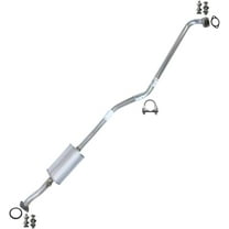 Stainless Steel Exhaust Resonator Pipe Fits 1996-1997 GEO Prizm 1.6L & 1995-1997 1.8L - Direct Fit