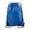 Royal, variant on Value Black Cord Drawstring Backpack, Style 8886