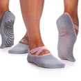 thumbnail image 1 of Calcetines de yoga antideslizantes Gaiam con agarre para mujer, Pilates, 1 of 7