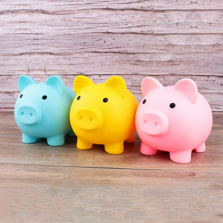Cute Pink Piggy Bank for Girls