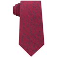 thumbnail image 2 of Calvin Klein Hombre Leafy Vine Self-tied Necktie, Rojo, Talla única Calvin Klein Corbata (Atada a sí misma), 2 of 2