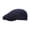 Navy, variant on Unisex Vintage Plain Forward Hat Knit Cotton Flat Cap for Adults Breathable Soft Retro Newsboy Cap for Spring Autumn Everyday Casual Apparel Headwear
