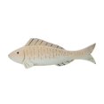 thumbnail image 2 of Fish Figurine Statue Sculpture with Artistic Wooden Material for Bookshelf Tabletop Beachhouse Decor, 2 of 9
