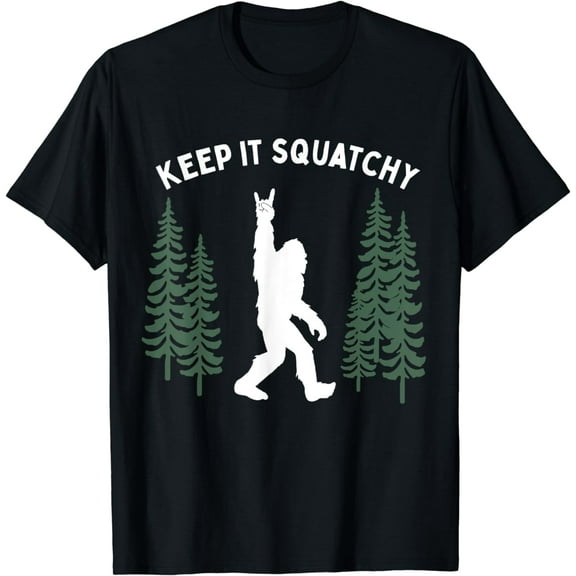 Funny Bigfoot Keep it Squatchy Squatch T-Shirt