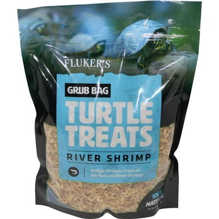 UPC: 0091197720314 | Flukers 72031 12 oz Grub Bag Turtle Treat  Shrimp