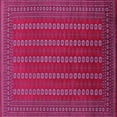 thumbnail image 1 of Ahgly Company Indoor Square Oriental Pink Industrial Area Rugs, 3' Square, 1 of 4