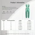 thumbnail image 5 of Hansber Kids Girls Hip Hop Dance Outfits Metallic Camisole  Crisscross Strappy Back Crop Top and Shiny Pants Light Green 8, 5 of 5