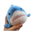 thumbnail image 2 of 1 Shark Plush Animal Squishy Memory Foam Stuffed Animals- Sensory, Stress, Fidget Toy, 2 of 6