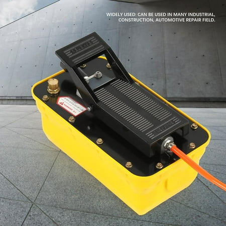 - Yosoo 2.3L Air Hydraulic Foot Pump 3/8 NPT Single Acting Pneumatic with Hose & Coupler ,Air Foot Pump, Foot Pump