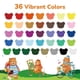 thumbnail image 3 of Lápices de colores JUPITEARTH de 36 colores para niños de 1 a 3 años y niños de 4 a 8 años, 3 of 8