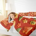 thumbnail image 4 of jejeloiu Christmas Tree Cookie Bedding Comforter Set,Sweet Dessert Theme Twin Comforter Sets,Happy New Yearves Bedding Set For Teens,Microfiber Bedroom Decor Reversible,2pcs, 4 of 8