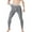 Mid Gray, variant on Innerwin Long Johns Solid Color Men Thermal Underwear Winter Elastic Waist Ultra Soft Bottoms Black L