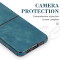 thumbnail image 5 of Allytech for Samsung Galaxy Z Flip 4 Ultra-Thin Folding Case, Premium PU Leather Anti-Drop Heavy Duty Full Body Protective Case for Samsung Z Flip 4 6.7" 5G 2022 Ladies Women Men, Blue, 5 of 8