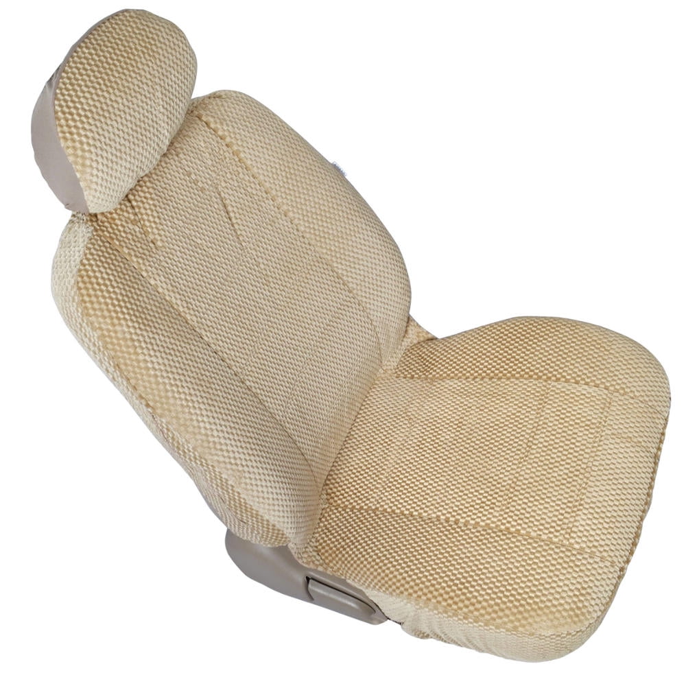 BDK Scottsdale Car Seat Covers, Premium Cloth Front Pair, 4pc, For Car/SUV