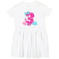 thumbnail image 3 of Inktastic Dinosaur Party-third Birthday Girls Toddler Dress, 3 of 5