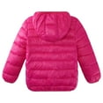 thumbnail image 3 of URMAGIC Kids Lightweight Puffer Jacket Padded Quilted Hooded Coat Warm Outerwear for Boys Girs, 9-10 Years, 3 of 9