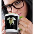 thumbnail image 2 of 3dRose, Peacock Orchid - Photography Flowers, 11oz Two-Tone Green Mug, 2 of 7