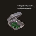 thumbnail image 4 of Caja de almacenamiento de joyas portátil de plástico transparente (4 piezas), 4 of 5