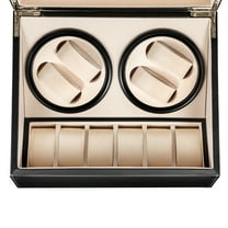 Miumaeov 4 6 Watch Winder Case Automatic Rotation Watch Storage Display Box Gifts