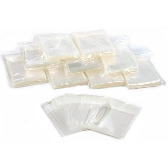 1000 Clear  Bags Self Adhesive Sealable Jewelers 2"