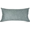 thumbnail image 2 of Coolnut Silver Glitter Texture Zipped Velvet Pillowcases 20x40 in, Soft and Cozy Decor Giftsative Plush Pillow Case with Hidden Zipper for Bedroom, Sofa, Couch324, 2 of 7
