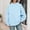 A5-Light blue, variant on Weikingp Mockneck Sweatshirt for Women Oversized Sweatshirt Comfort Colors Cute Sweatshirts Long Sleeve Turtleneck Tops Lightweight Sweatshirts Fashion Clothing Fall Sweatshirts With Pocket Purple L