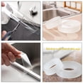 thumbnail image 4 of Kitchen Sink Waterproof Mildew Strong Self Adhesive Transparent Tape Bathroom Pool Water Sealing Tape, 4 of 7