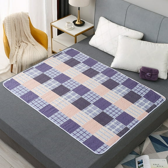 PONPRNGY Bed Pads Washable Waterproof 39"x59" Incontinence Bed Pads for Adults, Waterproof Mattress Pad to Protect Bed, Washable Pee Pads for Home and Hospital