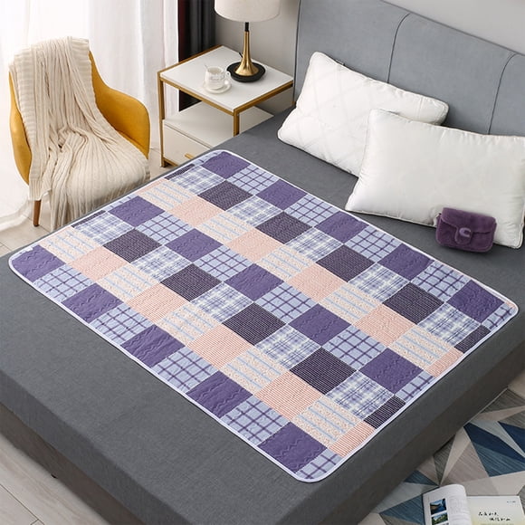 Uuiauoio Alèse Lavable pour Incontinence, Alèse de Lit et de Chaise avec Couche Absorbante, Protège-Matelas Matelassé Imperméable pour Soins à Domicile, Usage à l'Hôpital, Postchirurgie, Post-Partum et Couverture pour Fauteuil Roulant
