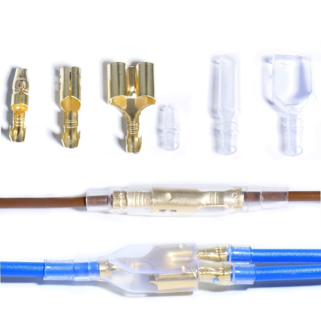 lanema 1450pcs Spade Connector set Wire Spade Terminals set for Secure Wire Joining