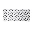 thumbnail image 2 of American Football Neck Gaiter, Black Balls, Unisex, Black White, by Ambesonne, 2 of 3