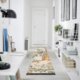 thumbnail image 4 of Yayeee Runner Rug for Bedroom 2'x6' Machine Washable Hallway Non Slip Mat, Deer Pattern, 4 of 8